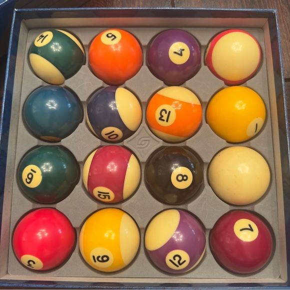 Vintage Other - Vintage billiard balls | vintage billiard balls set